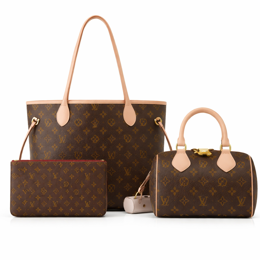 Bolsa Louis Vuitton + Carteira Sac & Necessaire clés S