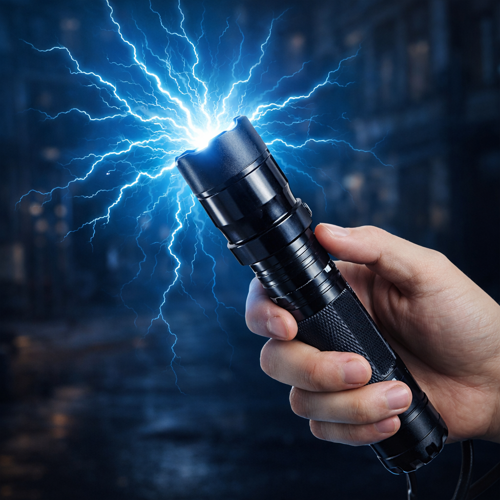 Linterna Taser - Defensa personal + regalo surpresa 🎁